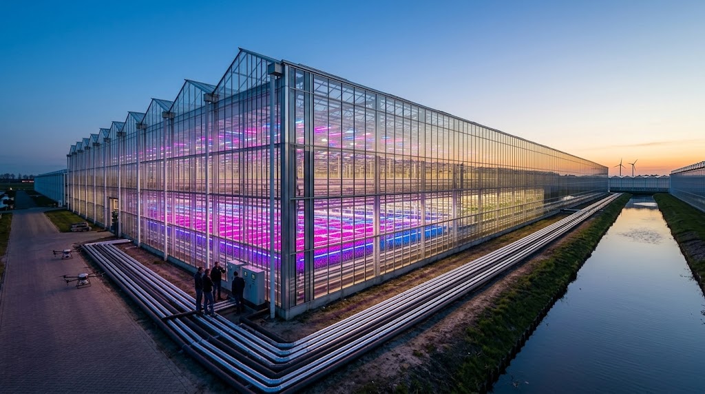 netherlands agriculture and farming innovations automated greenhouse farming