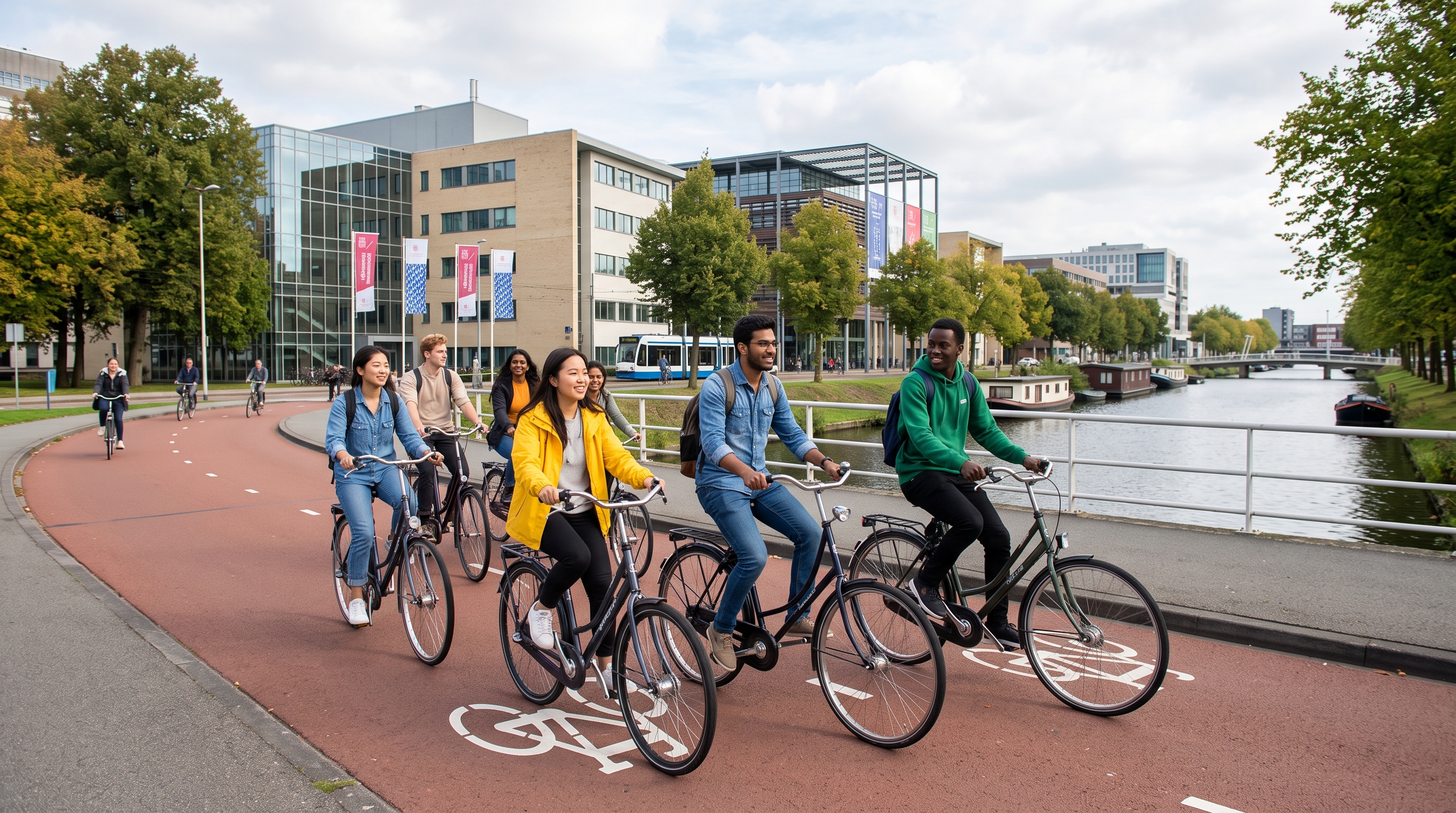 living and studying in the netherlands student bicycle lifestyle