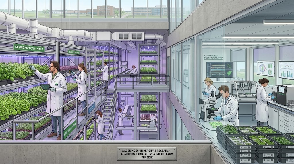 netherlands agriculture and farming innovations wageningen university laboratory