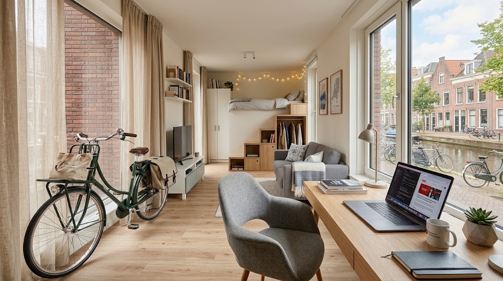 best cost of living in the netherlands for international students modern housing studio